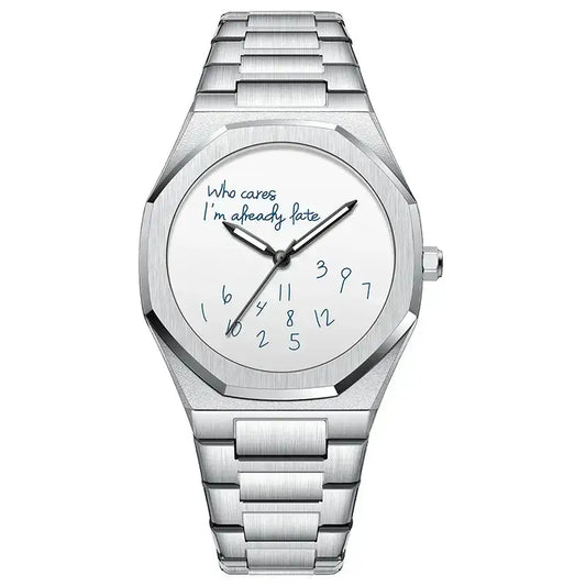 Vetro® "I'm Late" Silver