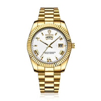 Golden/White